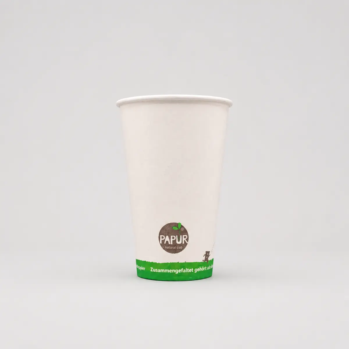 Automatenbecher mit 300ml Füllvolumen in Papur-Design