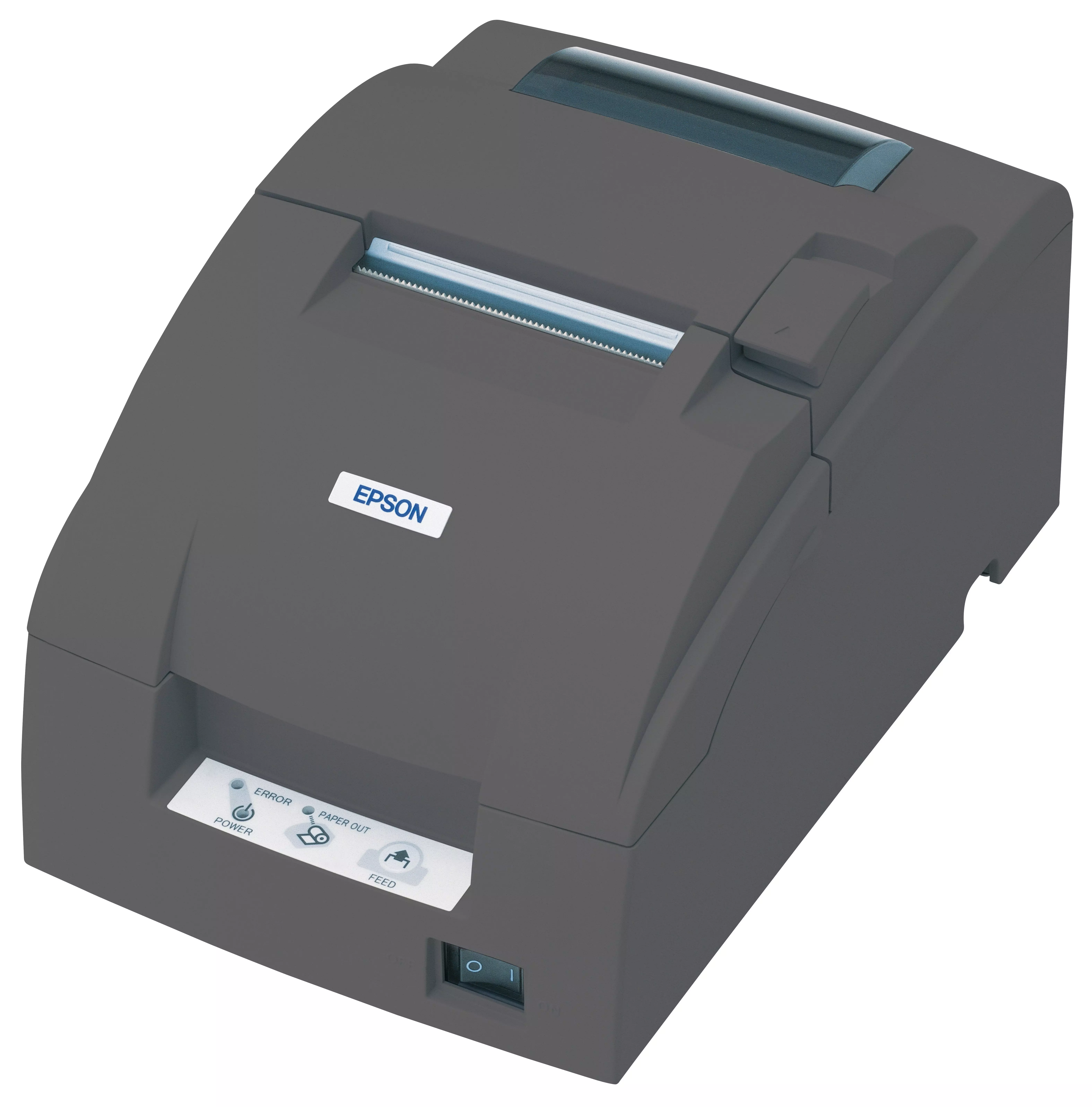 TM-U220B Nadeldrucker in Schwarz mit USB-Anschluss von vorne rechts TM-U220B Nadeldrucker in Schwarz mit USB-Anschluss von vorne rechts