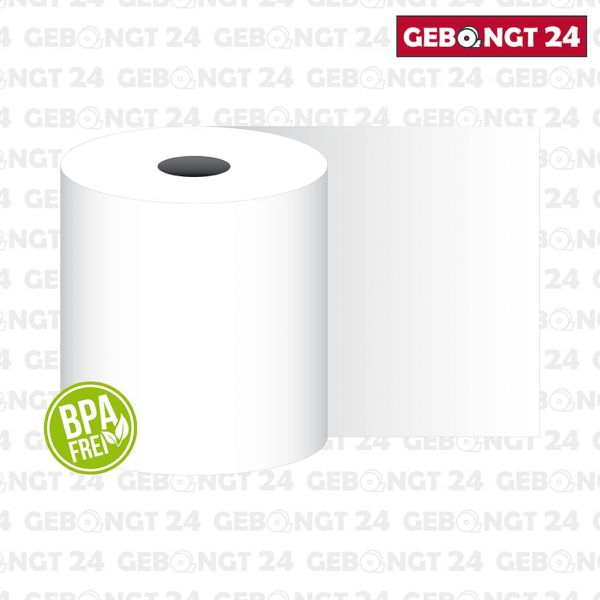 Thermorolle 80mm x 170m x 25mm, 70 g/m² Thermopapier, BPA frei