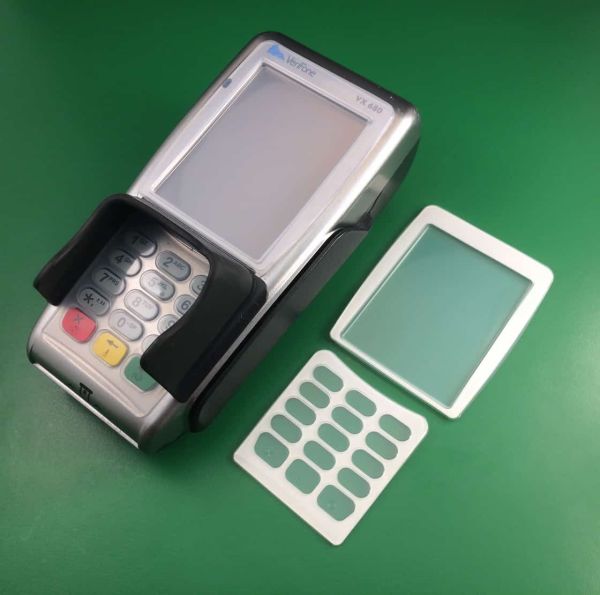 Wetcover Schutzfolie/Tastaturabdeckung für EC-Terminal Verifone VX680