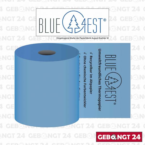 Thermorolle Blue4est 80mm x 80m x 12mm