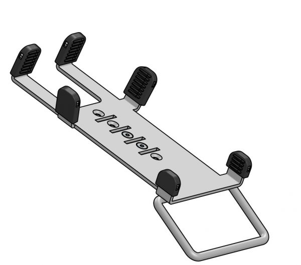SpacePole EC Halterung für das Gerät "Ingenico Lane/3000"